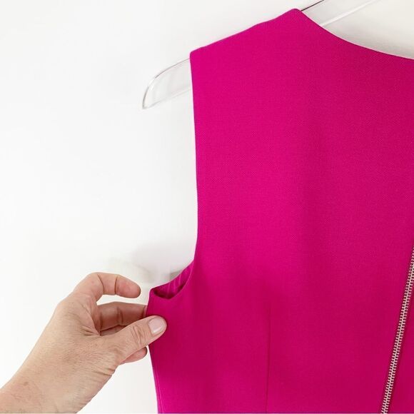 Diane von Furstenberg Pink Tose‎ Halle Sheath Dress 6 - Picture 12 of 16